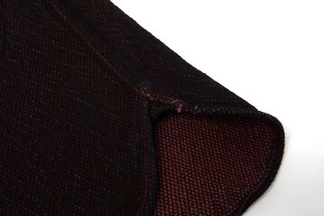 【Pre-Order】5755 13oz Bengara-dyed Sashiko Shirts,RED, small image number 6