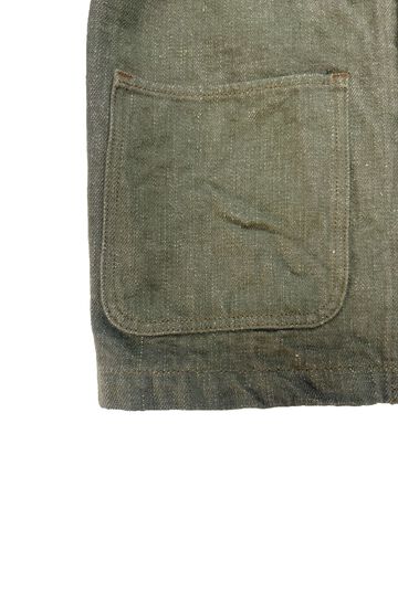 ONI03502-OLD18 18oz Olive Denim Coverall,, small image number 7