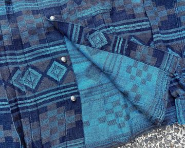 GZ-PLSHL-0411 Pleated Shirts-BLUE-4L,BLUE, small image number 9