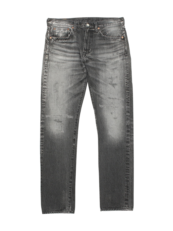 8074-1406 13.5oz セルビッジブラックジーンズ スリムフィット,, medium image number 12