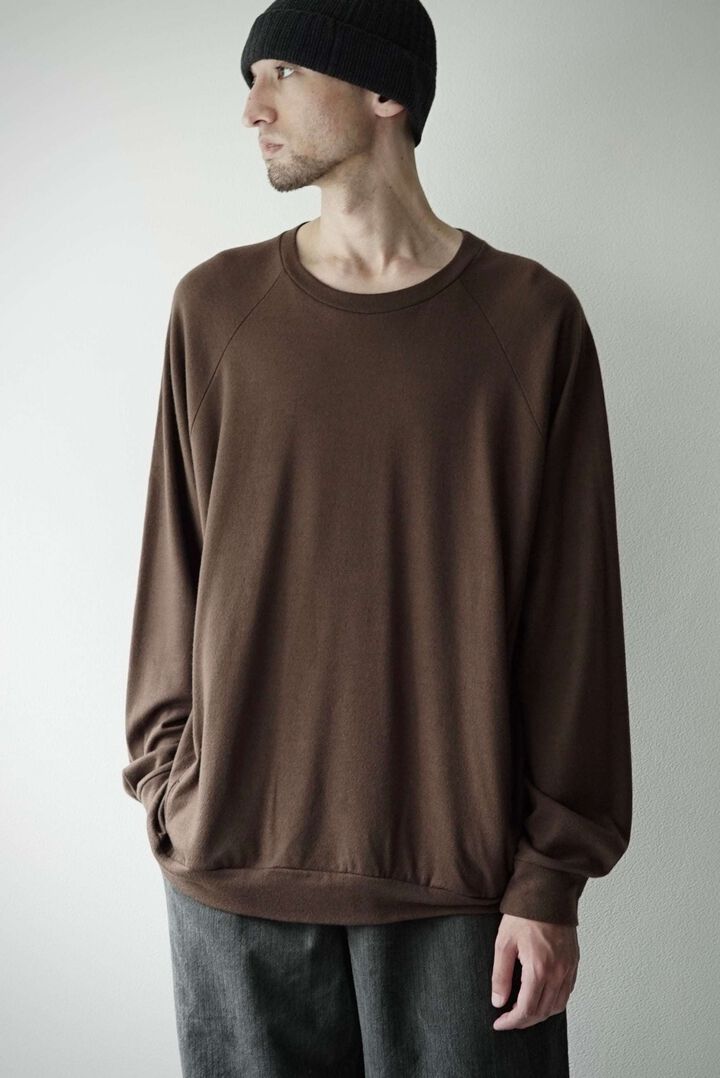 【CAPERTICA】CAP708CS28 Super140s Washable Wool MW_Jersey / Wool Sweat ver2025,BLACK, medium image number 14