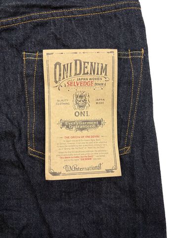 ONI270-60XX 12oz Selvedge Denim Just right Straight,, small image number 8