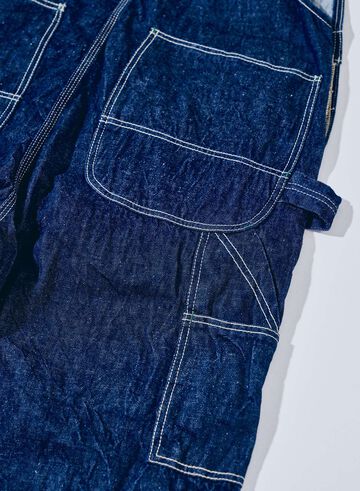 SJOVAL-SC01 10oz Samurai Cotton Denim Overalls,, small image number 10