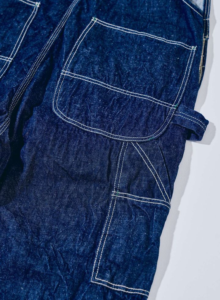 SJOVAL-SC01 10oz Samurai Cotton Denim Overalls,, medium image number 10