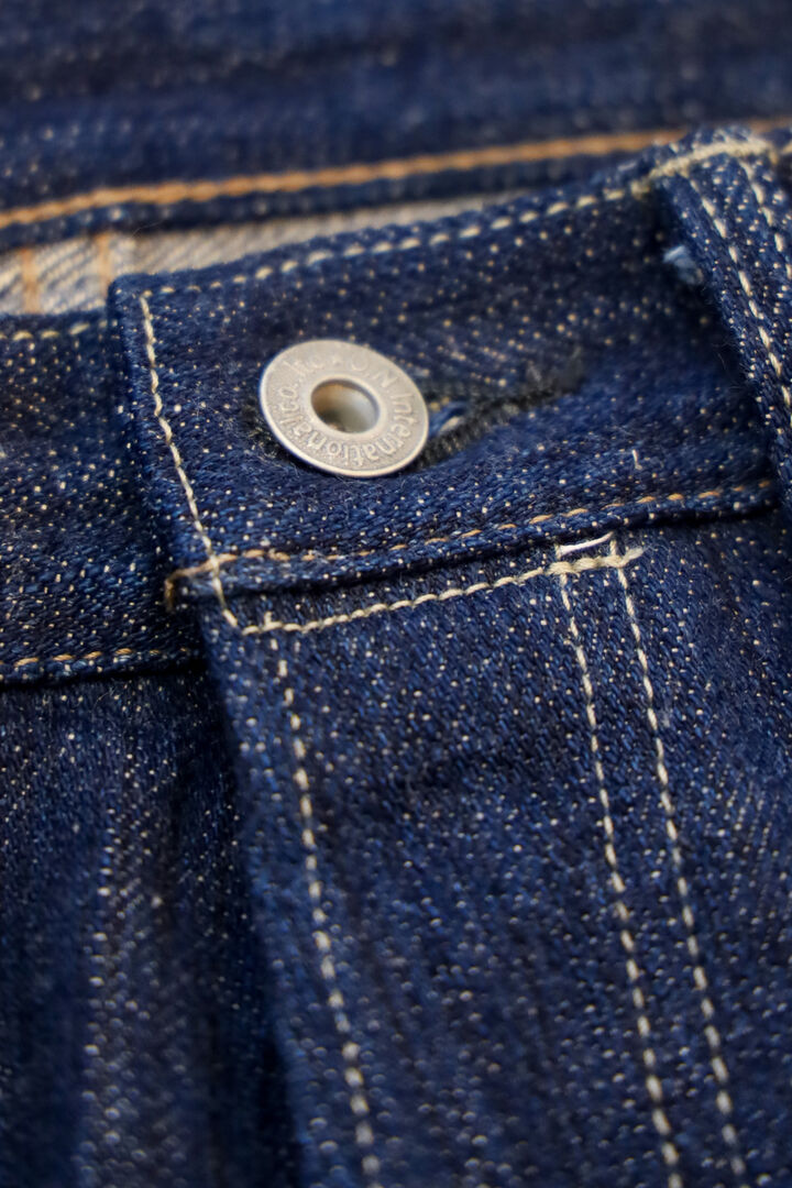 ONI-679KIWAMI 16oz Natural Indigo Mid Rise Spike-One Wash-30,, medium image number 8