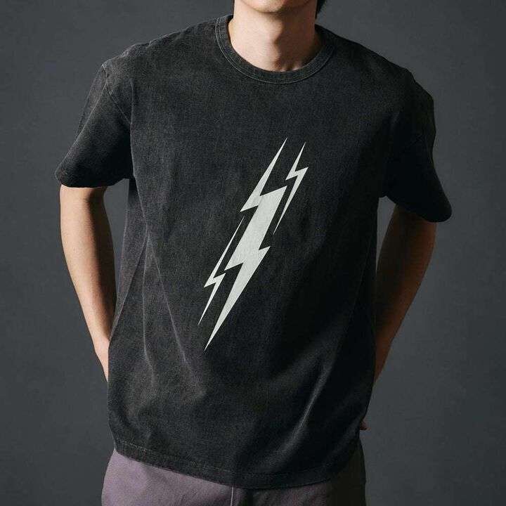 BR-25314 14/-GOAT TEE Lightning,WHITE, medium image number 15