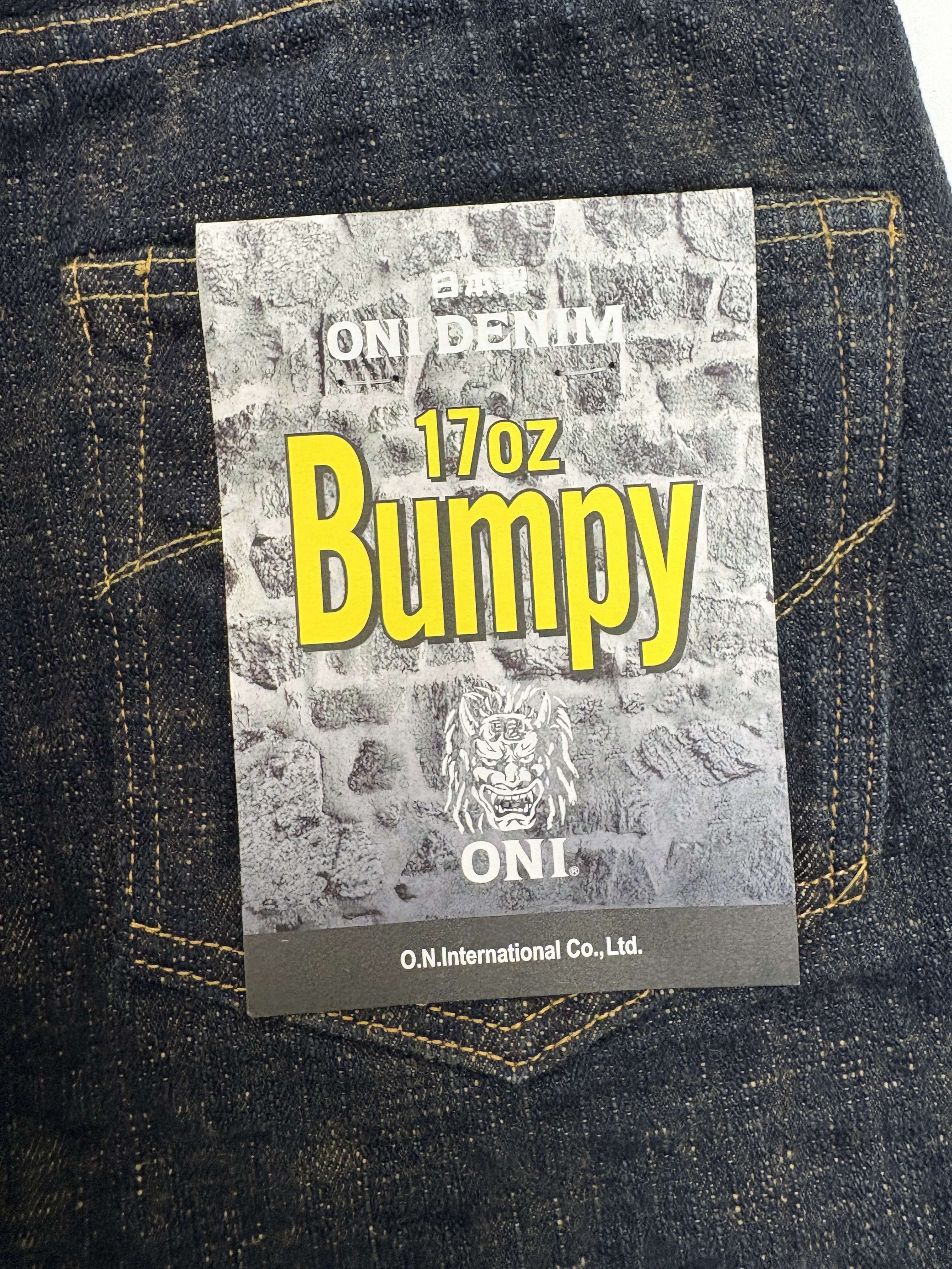 DENIMIO | ONI-277Bumpy-黄土 (Yellowish Brown) 17oz Bumpy Denim