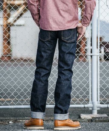 G007-MZ 14.7oz classic indigo tight straight-One Washed-28,, small image number 0