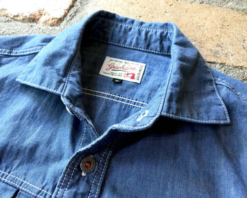 GZ-JWSS-3104 Work S / S shirt(Chambray),, small image number 9