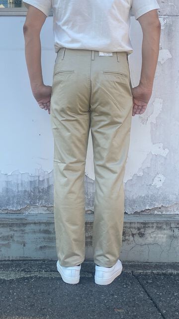 F0514 NARROW U.S TROUSERS TAPERED-BEIGE-M,BEIGE, small image number 20