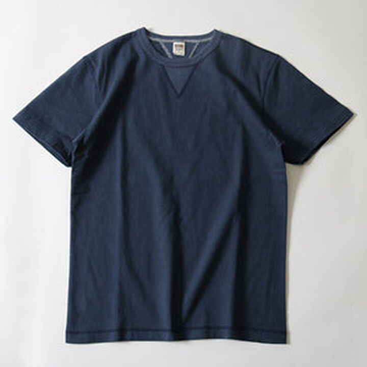 BR-8145 Vintage V Gudget Short Sleeve T-shirts (6 COLORS)-IVORY- M,IVORY, medium image number 4