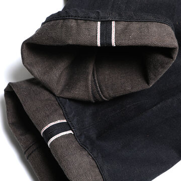 1908 13.5oz W Knee Narrow Blackie Denim,, small image number 10