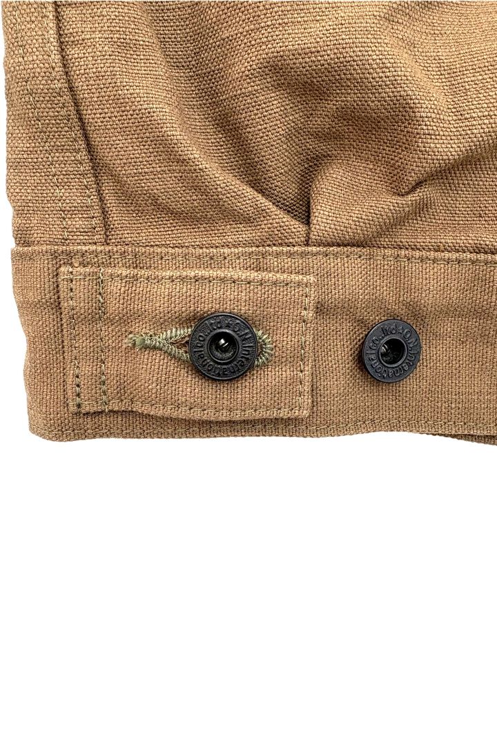 ONI02516P-HOX-BRK Sulfur Heavy Oxford Brown Khaki TypeⅡ Jacket with warm pocket,, medium image number 7