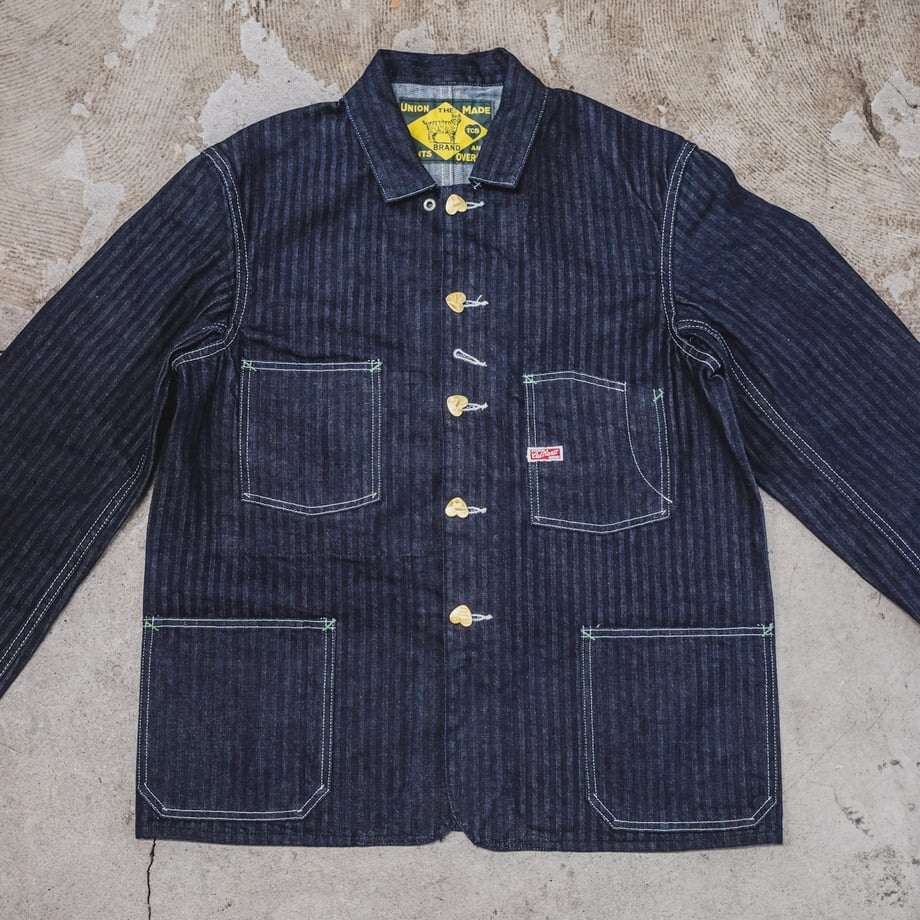 DENIMIO | TCB 10oz Cathartt Chore Coat Denim Herringbone