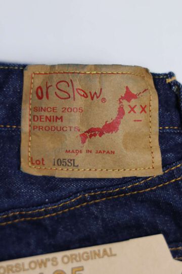 01-1050SL-81 SHORT LENGTH 105 STANDARD DENIM ONE WASH,, small image number 3