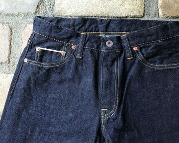 GZ-16SLST-Z01 16oz Right-woven ZIP jeans Slim Straight(One washed),, small image number 2