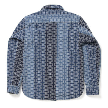 5658 KATSUO SASHIKO SHIRT-B-36,B, small image number 4