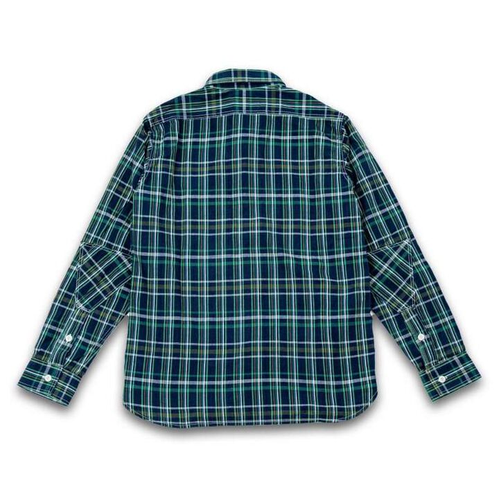 GZ-ELSL-0603 Elbow Patch L/S Shirt,GREEN, medium image number 1