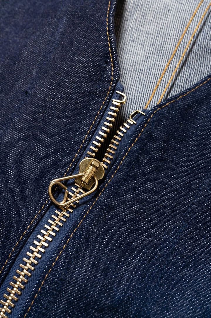 XX602Z (000) "XXXX-EXTRA" ZIP UP VEST 15.8OZ ORGANIC COTTON-Non Wash-XL,, medium image number 3
