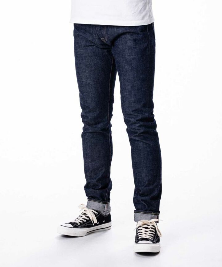 G005-MZ Super heavy dobby type-2 narrow tapered (zipper fly)-One Washed-40,, medium image number 0