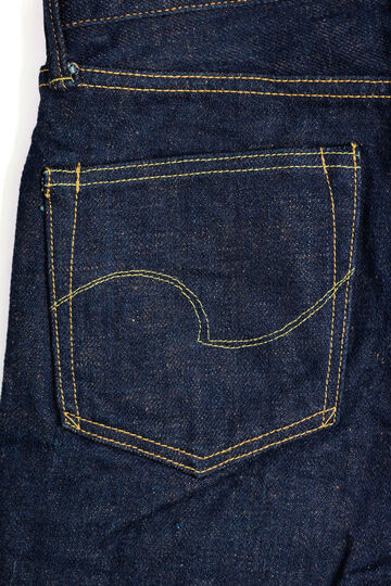 ONI288ZR-KAKBR 20oz Secret Denim Kabuki Selvedge weft Kakishibu Color Regular Straight,, small image number 5