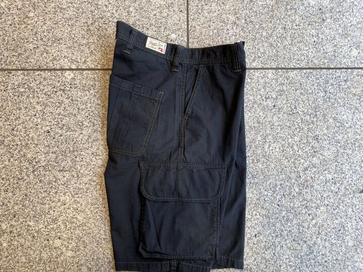 GZ-CASP-0507 Cargo Shorts (KAHKI, BLACK)-BLACK-3L,BLACK, medium image number 3