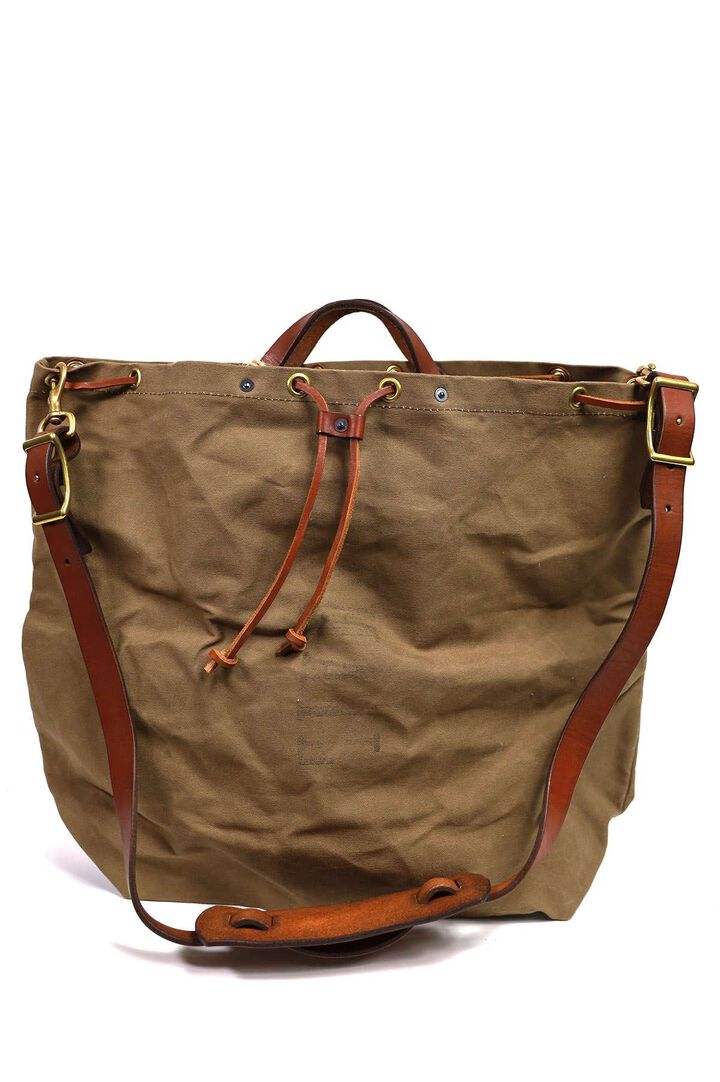 VS-211 CANVAS×LEATHER MAIL PURSE BAG-LARGE,, medium