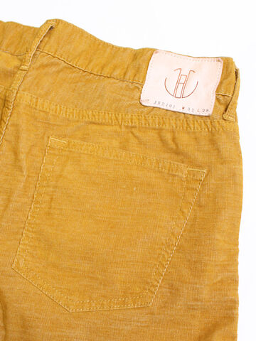 JB2101 TC CORDUROY ANKLE CUT SLIM STRETCH (Mustard),, small image number 4