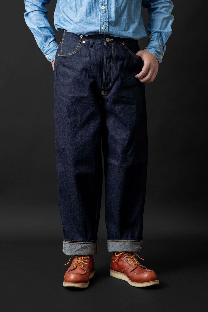 M101S (001) 14oz SEA ISLAND WAIST OVERALL,, medium image number 9