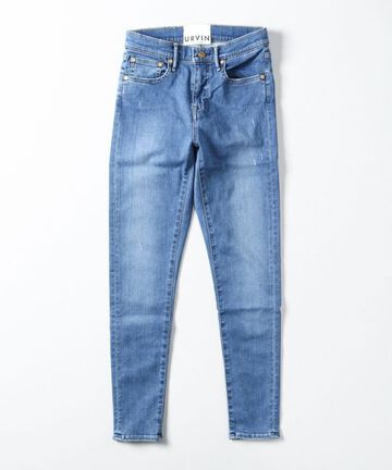 UP119301IS Mauriat Skinny ISKO stretch denim (BLU)-0,, small image number 2