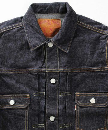 2105SP 15.7oz DOUBLE POCKET DENIM JACKET-One Washed-42,, small image number 2