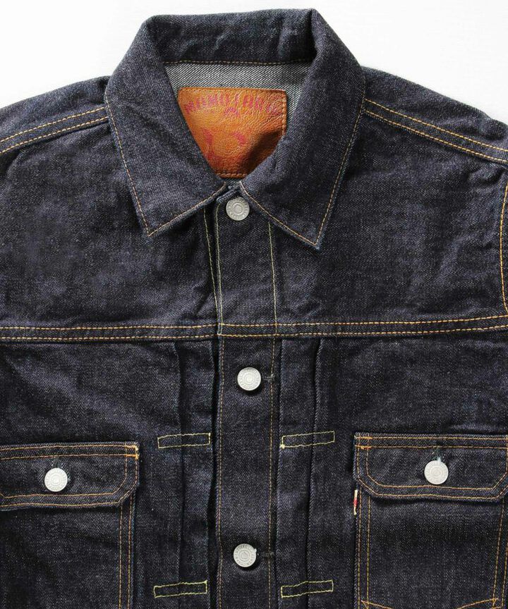 2105SP 15.7oz DOUBLE POCKET DENIM JACKET-One Washed-42,, medium image number 2