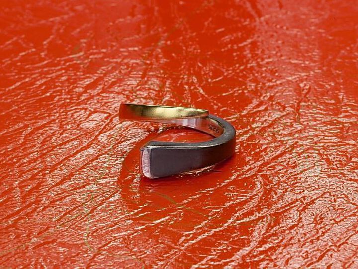 HYO-254 Horseshoe Nail Ring,, medium image number 5