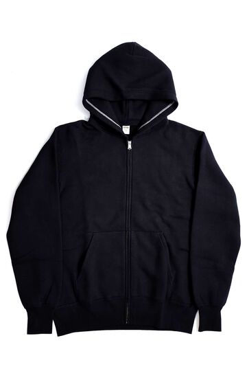 BARNS BR-3010 "STANDARD" COZUN ZIP SWEAT PARKA,S.BK, small image number 0