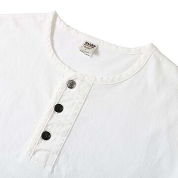 BR-25207【BIG COZUN】COZUN Native Concho Work Henley Neck T-Shirt【Button Works】,OLIVE, small image number 7
