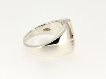 HYJK-244SV-BRS Brass Horseshoe Signet RG SV-BRS,, small image number 4