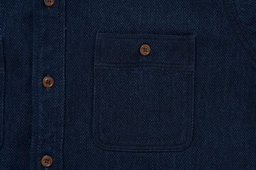 5713 Heavy Weight Sashiko Shirts,LIGHT INDIGO, small image number 9