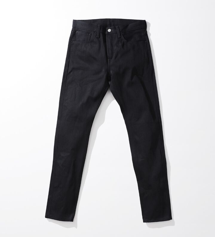 EDS32-75-32 14.6oz Black Denim SLIM TAPERED Button Fly (Length: 82cm)-Non Wash-29,, medium image number 1