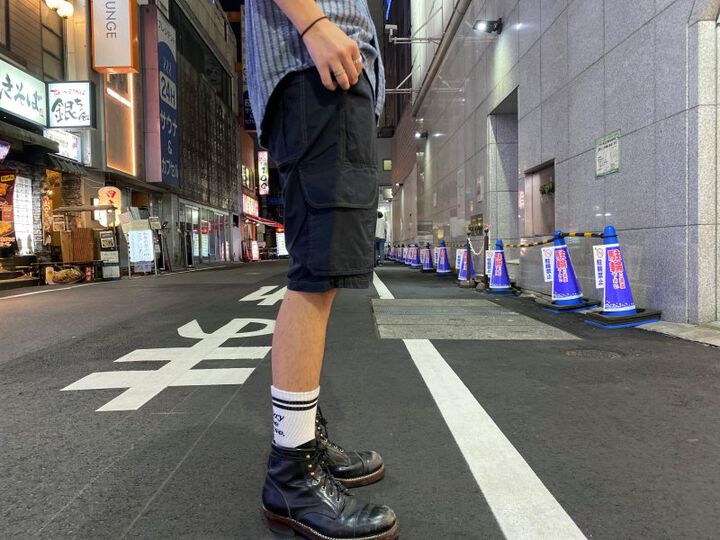 GZ-CASP-0507 Cargo Shorts (KAHKI, BLACK)-BLACK-3L,BLACK, medium image number 8