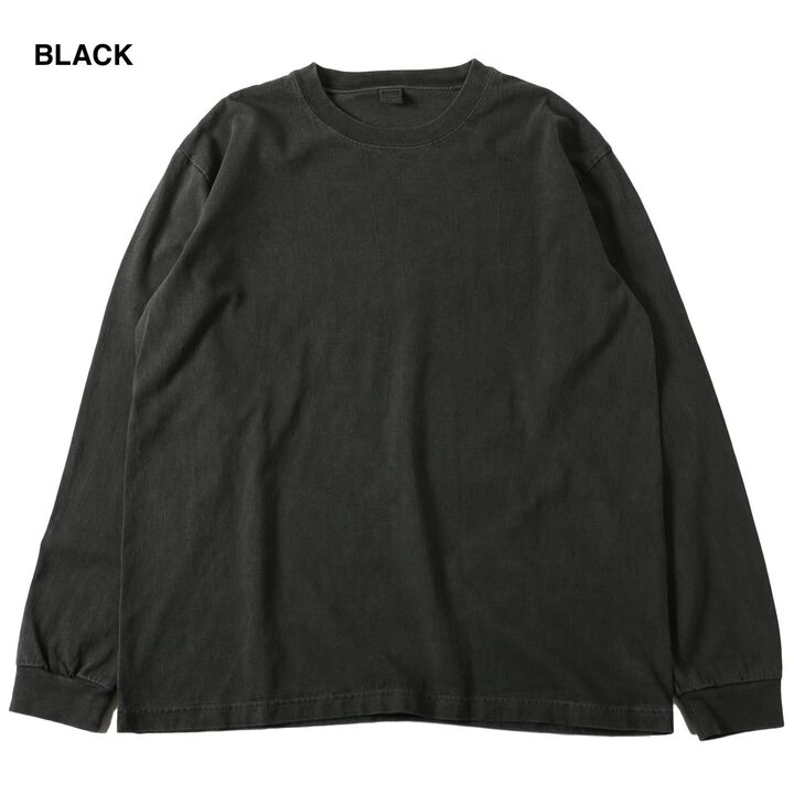 BR-24320 TUBE LONG SLEEVE T-SHIRT PIGMENT DYEING,, medium