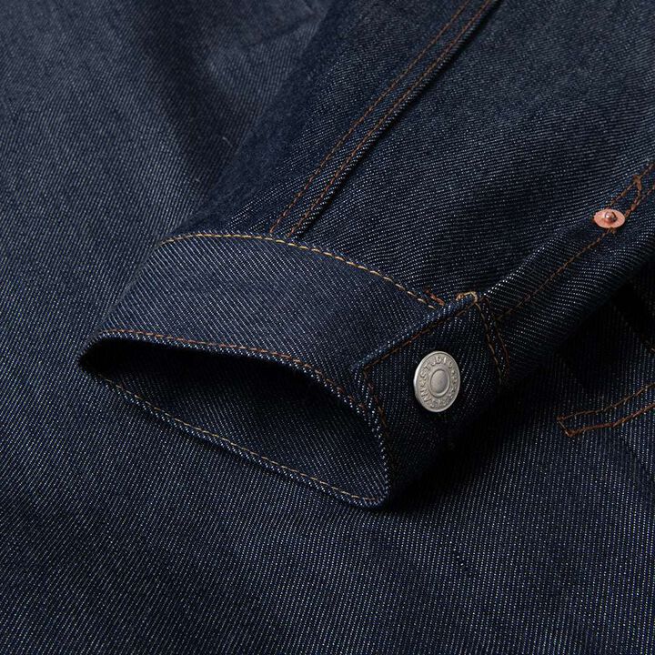 D4646 15oz Suvin Gold Denim Jacket,, medium image number 3