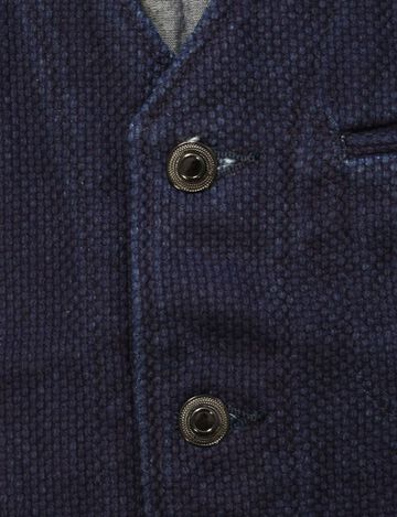 Momotaro Jeans 04-010   Sashiko Vest,, small image number 2