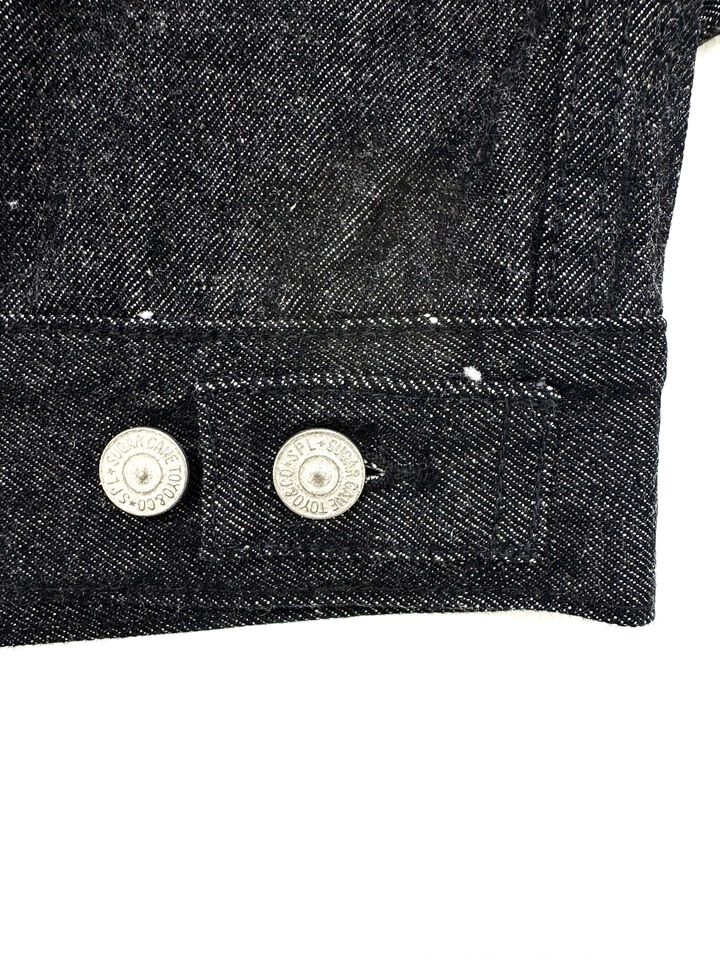 Lot No. SC15650 / 14.25oz. BLACK DENIM JACKET 1953 MODEL,, medium image number 8