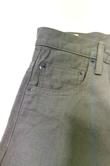 ONI266SVC-GOL Selvedge Chino Light Olive Relax Straight,, small image number 6