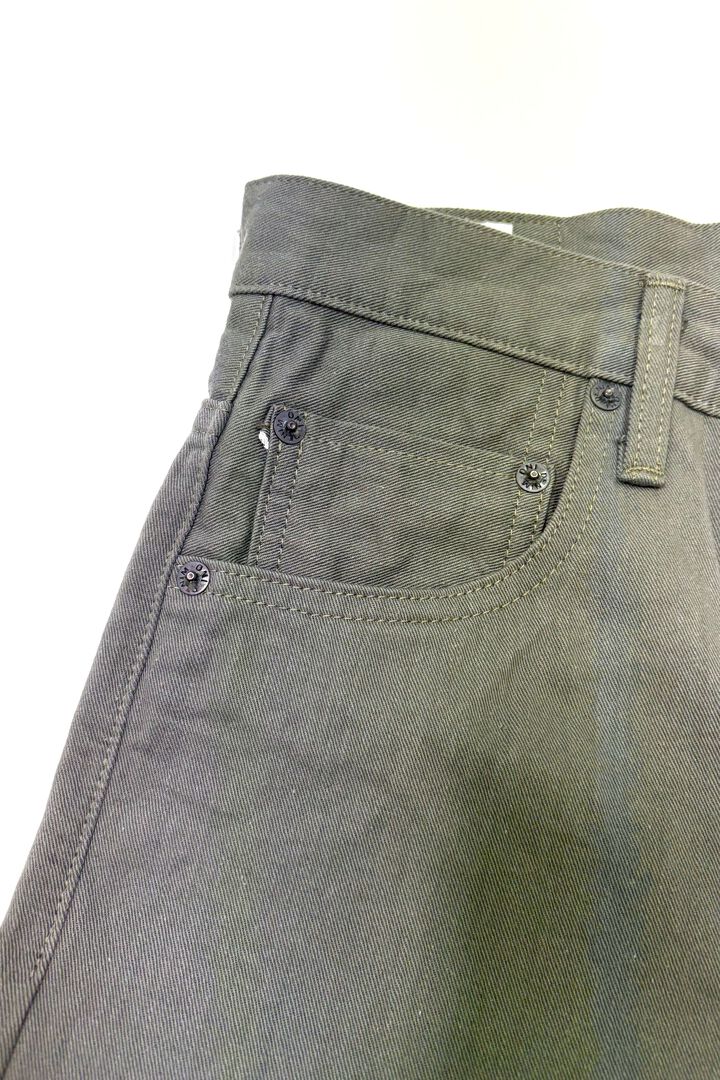 ONI266SVC-GOL Selvedge Chino Light Olive Relax Straight,, medium image number 6