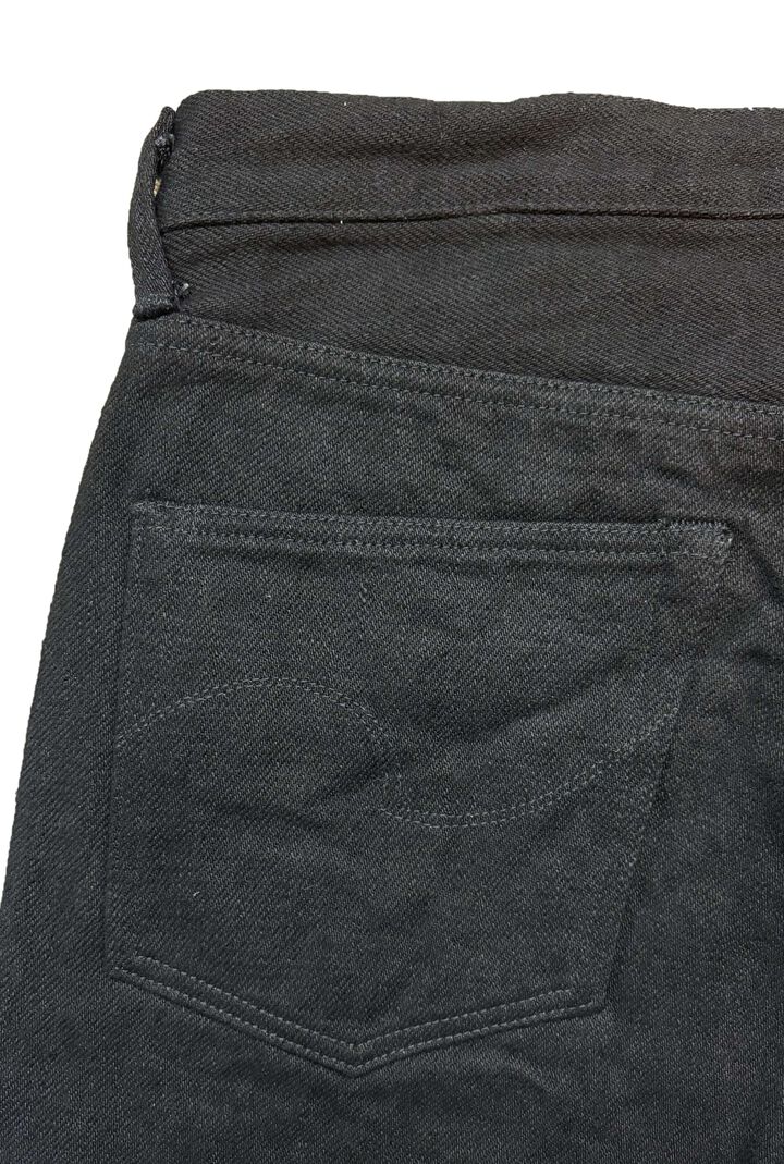 ONI-622ZR-BKBK 20oz Secret Black Denim Relax Tapered-One Wash-38,, medium image number 2