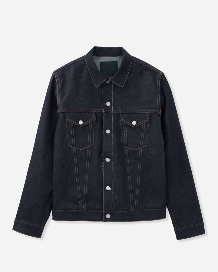 MMGJ0003 14.7oz #003 "STANDARD" DENIM 3rd Type JACKET (TOKUNO BLUE),, medium