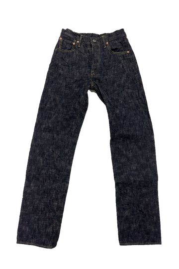 ONI595-KASURI 17oz ONI Kasuri Denim Retro style Loose Straight,, small image number 6