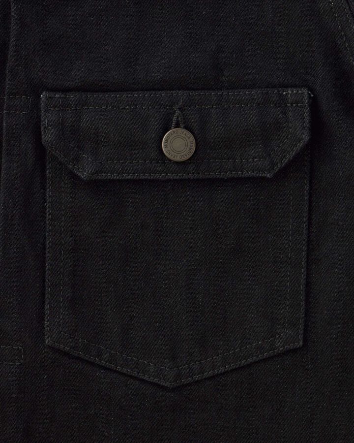MMGJ1102 15.7oz #002 CLASSIC DENIM JACKET (BLACK),, medium image number 2