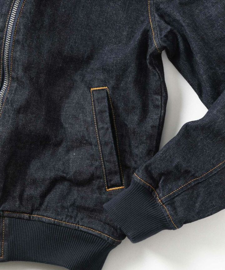 EVISU KURO Jacket Black Bomber Pockets Zipped Back Patches Logo Size XL